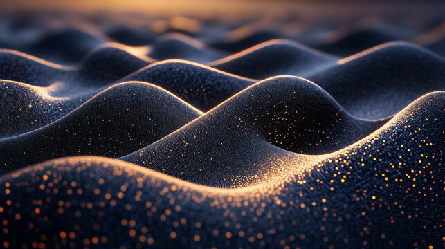 Hyperrealistic depiction of glowing data streams twisting and converging into an infinity symbol, symbolizing limitless digital flow, technology, and continuous information exchange.
