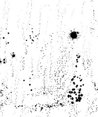 Grunge Stain Texture, Rough Worn Abstract Background with Transparent Layer