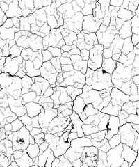 Cracked Dry Soil Texture, Parched Earth Background, Desert Ground Surface Pattern