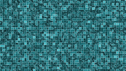 Fototapeta premium Abstract green animate Background. Abstract block light trails futuristic background.