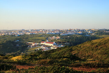 Obraz premium panorama of the town of Ericeira