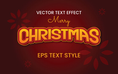 Christmas Unique Text Effect