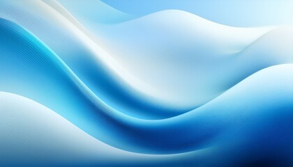 Fototapeta premium soft and elegant abstract background with a smooth gradient of light blue and white enhanced by a subtle grainy texture