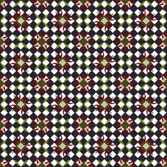 Pastel abstract seamless pattern on square