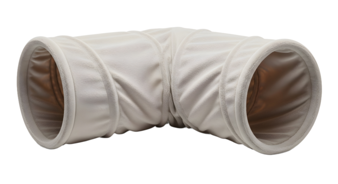 Industrial Ventilation Flexible Duct Elbow, Pipe Connector, Factory Setting, Product Photo, Indoor, Whisk_6c0aba77b99254ab14c42f6c29d762f3dr Concept