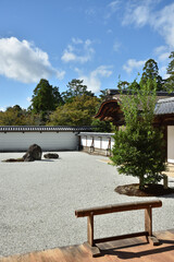 曼殊院　宸殿前庭　盲亀浮木の庭(京都市左京区)