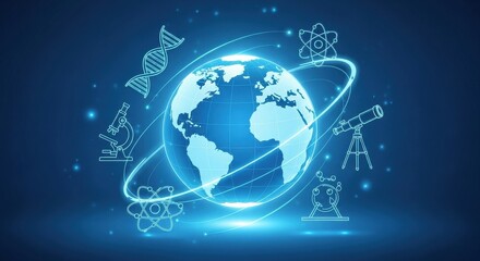 Global science and technology network connecting the world