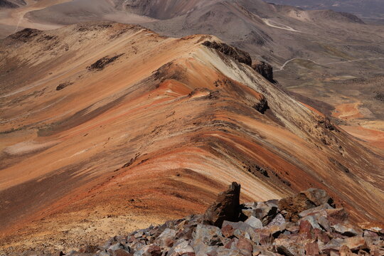 The extraordinary colors of Suriplaza 5200 meters above sea level, Chile