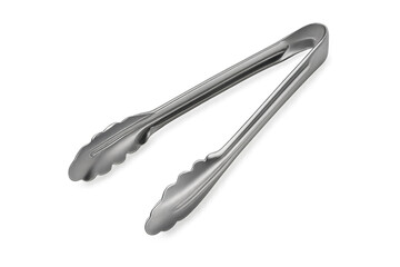 Stainless steel kitchen tongs for cooking and serving food
