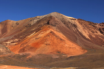 The extraordinary colors of Suriplaza 5200 meters above sea level, Chile