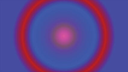 Colorful blurred gradient background with circular pattern for graphic design