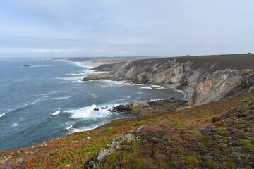 Cap de la Chèvre prequ'île de CROZON, BRETAGNE
