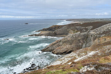 Cap de la Chèvre prequ'île de CROZON BRETAGNE