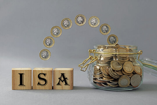 saving money in an individual savings account.