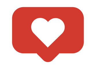 Balões de conversas e textos, likes,  contagem like