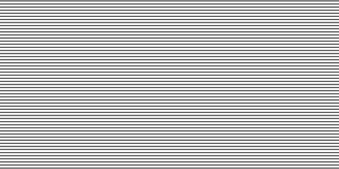 Fototapeta premium Horizontal line pattern. From thin line to thick. Parallel stripe. Black streak on white background. Straight gradation stripes. Abstract geometric patern.