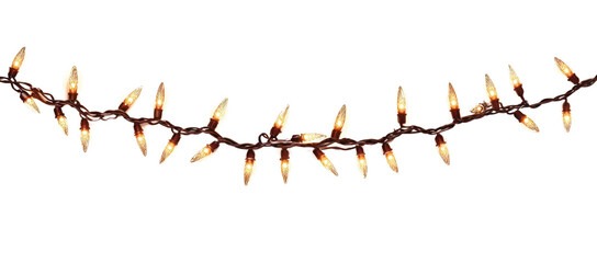 PNG String of christmas lights lighting string illumination.