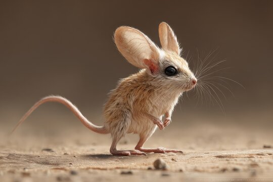 Jerboa: The Agile Desert Dweller, Blending Traits of Kangaroo and Mouse in a Unique Rodent Profile