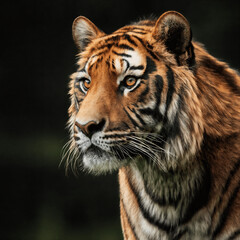 Obraz premium Photo of a Tiger's Stare