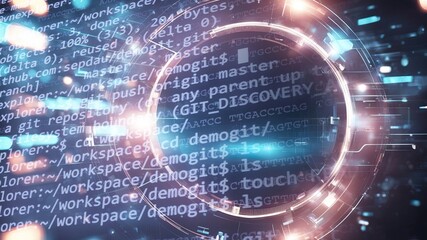 IT business concept. Monitor of function source code.