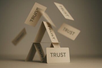 Fragile Structure of Trust
