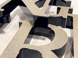 Acrylic Letter Cutting Process for Signage Fabrication