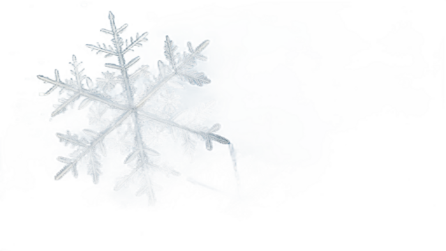 frosty pattern on a glass