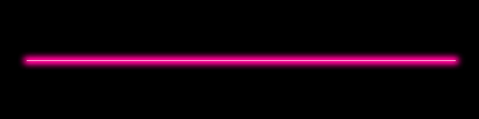 Glowing Neon Pink Line — Minimal Abstract Digital Art on Dark Background in 4K High Quality