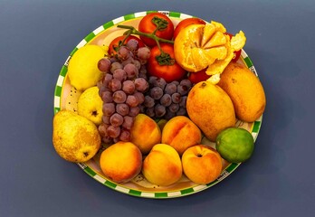 Still Life Fruit Images, ripe and juicy tropical fruits
