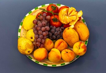 Still Life Fruit Images, ripe and juicy tropical fruits