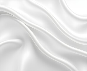 white silk background