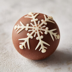 christmas chocolate bomb dessert