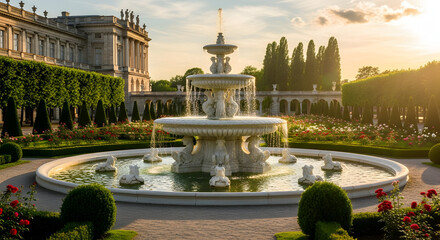 fountain in the park