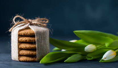 Homemade Keto Cookies Rustic Style for Holiday Baking, School Events, and Craft Sales	