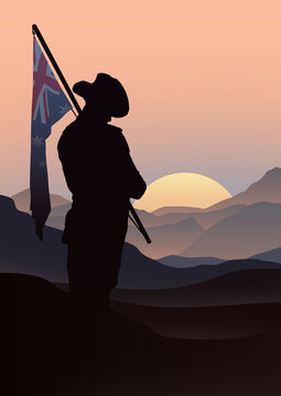 Lest we forget: Remembrance day anzac poster