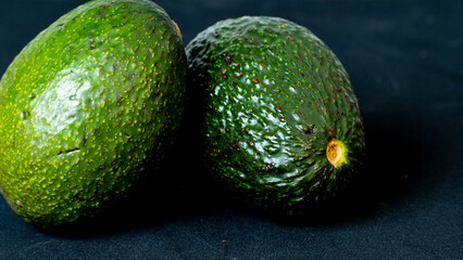 avocado on wooden background