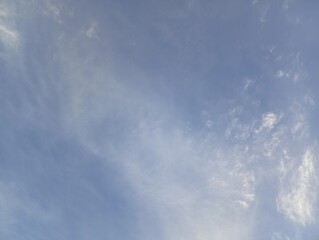 blue sky with clouds