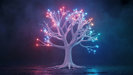 Neon Tree Digital Growth Concept