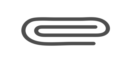 A simple, stylized icon representing a folded blanket or a rolled-up document.