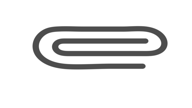 A simple, stylized icon representing a folded blanket or a rolled-up document.