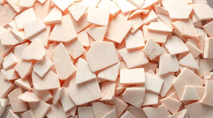 Stunning background of pale pink marble pieces