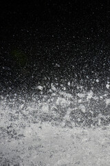 水しぶき　水の造形