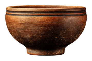 Crafting ancient pottery vessel workshop ceramic isolated on transparent background