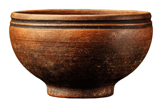 Crafting ancient pottery vessel workshop ceramic isolated on transparent background