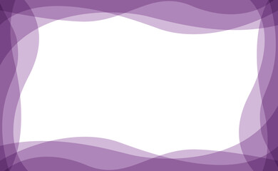 波側曲線で作った背景フレーム