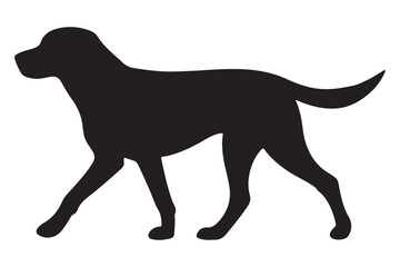 dog silhouette vector