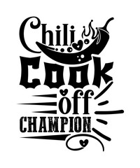 Chili Cook off champion svg