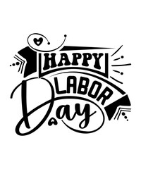 happy labor day svg