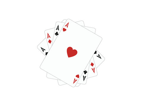 Five playing cards royal flush hearts. Royal flush hearts playing cards