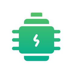 Fototapeta premium bms gradient icon